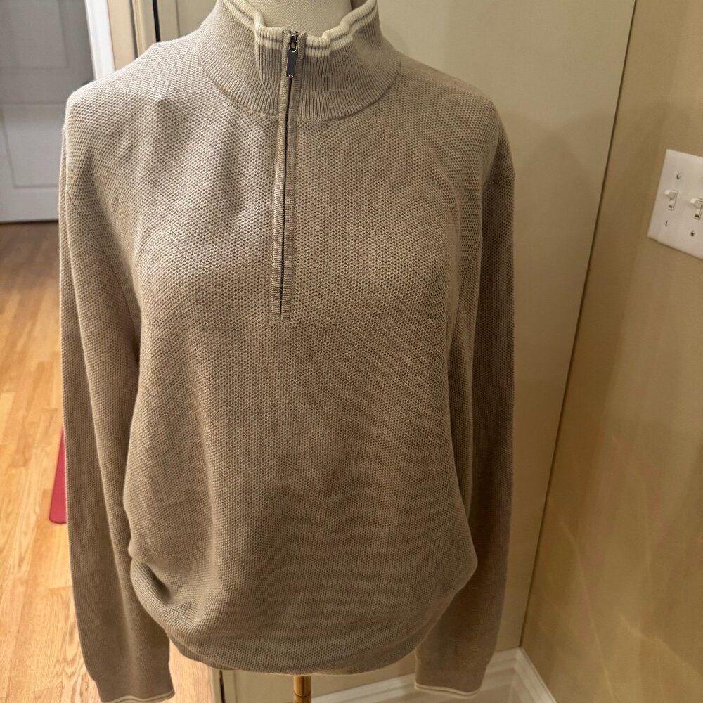 Michael Kors half zip sweater